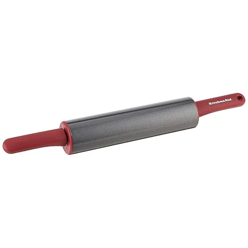 KitchenAid Gourmet Rolling Pin, Red, from Amazon